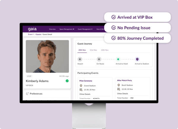 Des opérations rationalisées pour une gestion efficace des clients VIP.